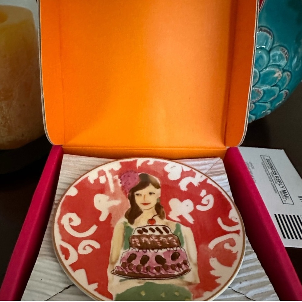 ♠️ Kate Spade and Lenox/Decorative Dessert Plates (4) in box